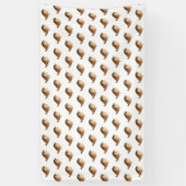 Sparrow Bird-Cartoon Banner (Vertikal)