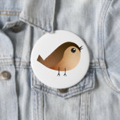 Sparrow Bird-Cartoon Button (Beispiel)
