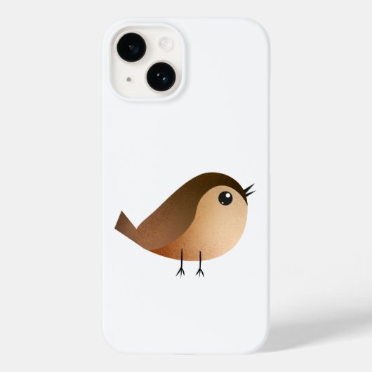 Sparrow Bird-Cartoon Case-Mate iPhone Hülle (Rückseite)