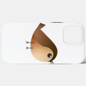 Sparrow Bird-Cartoon Case-Mate iPhone Hülle (Rückseite (Horizontal))