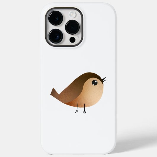 Sparrow Bird-Cartoon Case-Mate iPhone Hülle (Rückseite)