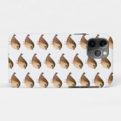 Sparrow Bird-Cartoon Case-Mate iPhone Hülle (Rückseite (Horizontal))