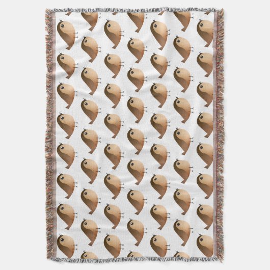 Sparrow Bird-Cartoon Decke (Vorderseite Vertikal)