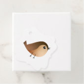 Sparrow Bird-Cartoon Geschenkanhänger (Beispiel)
