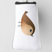 Sparrow Bird-Cartoon Golf Headcover (Rotieren 90)