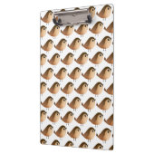 Sparrow Bird-Cartoon Klemmbrett (Links)