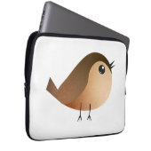 Sparrow Bird-Cartoon Laptopschutzhülle (Vorne Rechts)