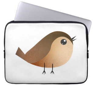 Sparrow Bird-Cartoon Laptopschutzhülle