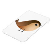 Sparrow Bird-Cartoon Magnet (Linke Seite)