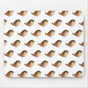 Sparrow Bird-Cartoon Mousepad