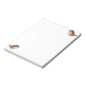 Sparrow Bird-Cartoon Notizblock (Rotiert)