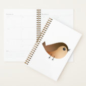 Sparrow Bird-Cartoon Planer (Anzeige)