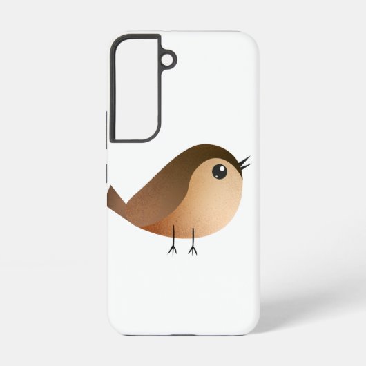 Sparrow Bird-Cartoon Samsung Galaxy Hülle (Rückseite)