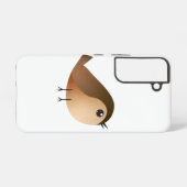 Sparrow Bird-Cartoon Samsung Galaxy Hülle (Rückseite (Horizontal))