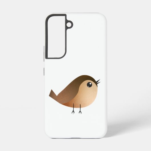Sparrow Bird-Cartoon Samsung Galaxy Hülle (Rückseite)