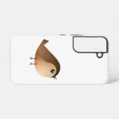 Sparrow Bird-Cartoon Samsung Galaxy Hülle (Rückseite (Horizontal))