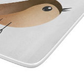 Sparrow Bird-Cartoon Schneidebrett (Ecke)