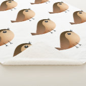 Sparrow Bird-Cartoon Sherpadecke (3/4)