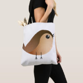Sparrow Bird-Cartoon Tasche (Von Nahem)