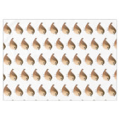 Sparrow Bird-Cartoon Tischdecke (Vorderseite (Horizontal))