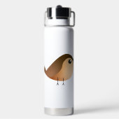 Sparrow Bird-Cartoon Trinkflasche (Hinten)