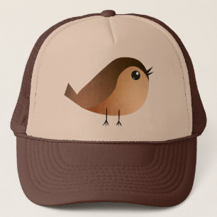 Sparrow Bird-Cartoon Truckerkappe