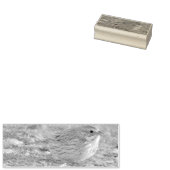 Sparrow Bird Gummistempel (Stempel)