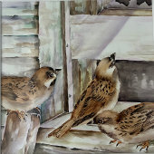 Sparrow Bird Notebook | Nature Journal Gift | NZ Notizblock