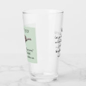 Sparrow Bird vergiftet die Bibelverse Glas (Links)