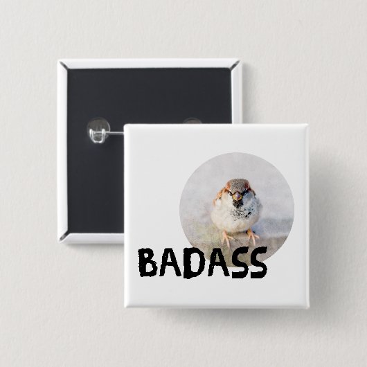 Sparrow Button (Vorne & Hinten)