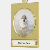 Sparrow - Der Krieger Banner-Ornament Gold (Links)