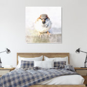 Sparrow - Der Krieger Leinwanddruck (Insitu (Schlafzimmer))
