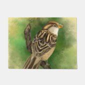 Sparrow Doormat Little Bird Fußmatte (Vorderseite)