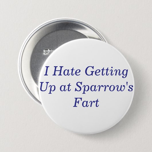 Sparrow-Furz Button (Vorne & Hinten)
