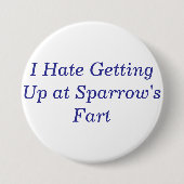 Sparrow-Furz Button (Vorderseite)