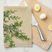 Sparrow Geschirrtuch (Viertel Falte)