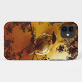 Sparrow im Fall Sunset iPhone SE/5/5s Case-Mate iPhone Hülle (Rückseite (Horizontal))