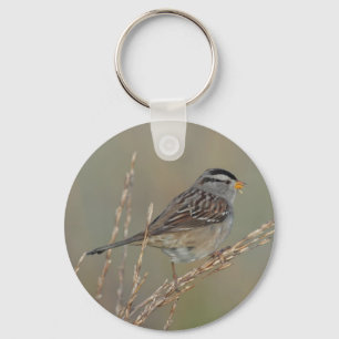 Sparrow in the Grass 2 Keychain Schlüsselanhänger