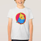 Sparrow-Karton-Kinder T-Shirt Tri-Blend Shirt (Vorderseite)