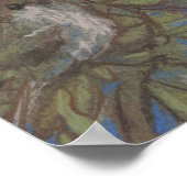 Sparrow Lady Surreal Fantasy Kunst, Dichtung und M Poster (Ecke)