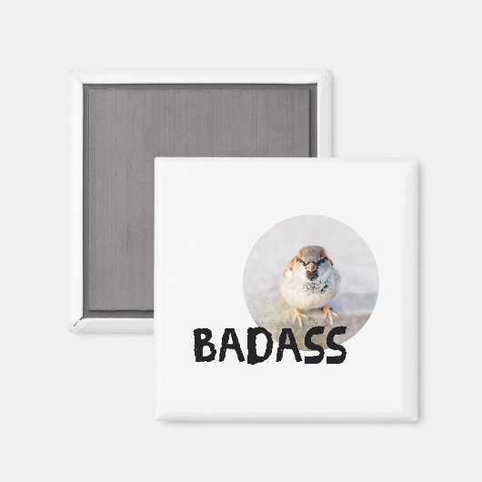 Sparrow Magnet (Vorderseite/Rückseite)