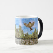Sparrow Morphing-Tasse Verwandlungstasse (VorderseiteRechts)