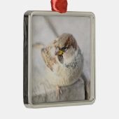Sparrow - Nach dem transatlantischen Silbernes Ornament (Rechts)