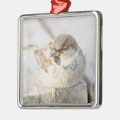 Sparrow - Nach dem transatlantischen Silbernes Ornament (Links)