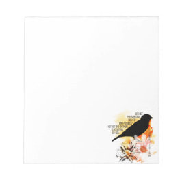 Sparrow nicht vergessen notizblock