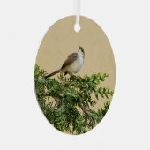 Sparrow Ornament Aus Metall (Vorderseite Rechts)
