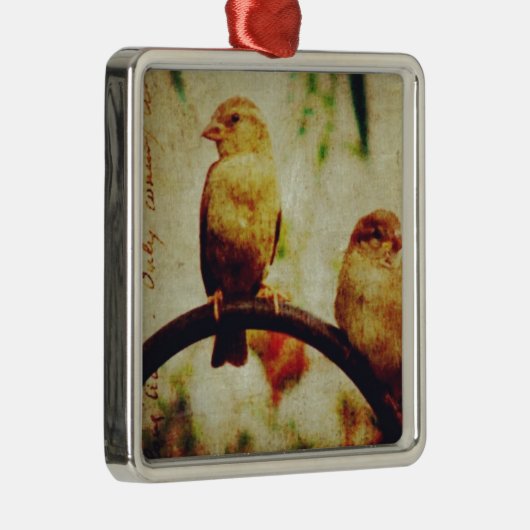 Sparrow Ornament Aus Metall (Rechts)