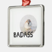 Sparrow Ornament Aus Metall (Links)