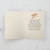 Sparrow Personality Fun Geburtstag Karte (Innenseite)