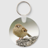 Sparrow-Portrait Schlüsselanhänger (Vorderseite)